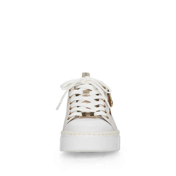 Rieker Ladies Zip Sided Lace Up Sneaker