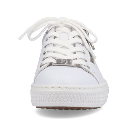 Rieker Ladies Zip Sided Lace Up Sneaker