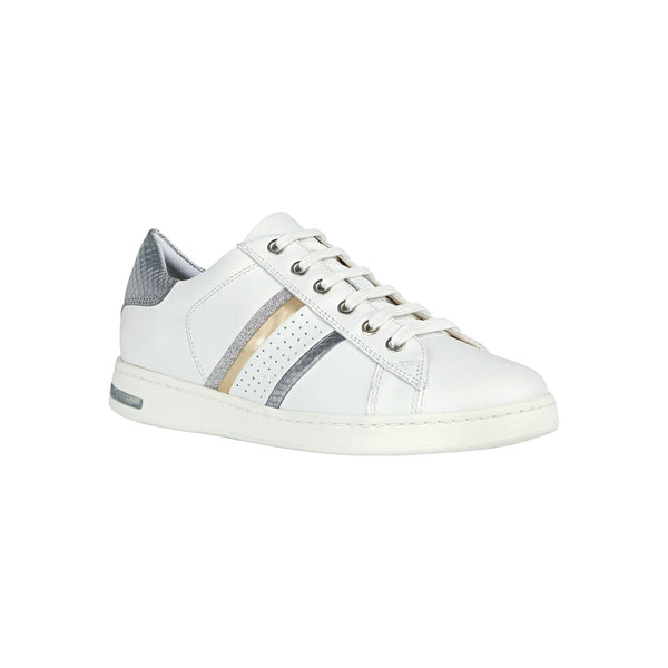 Geox Jaysen Ladies Metallic Trim Sneaker