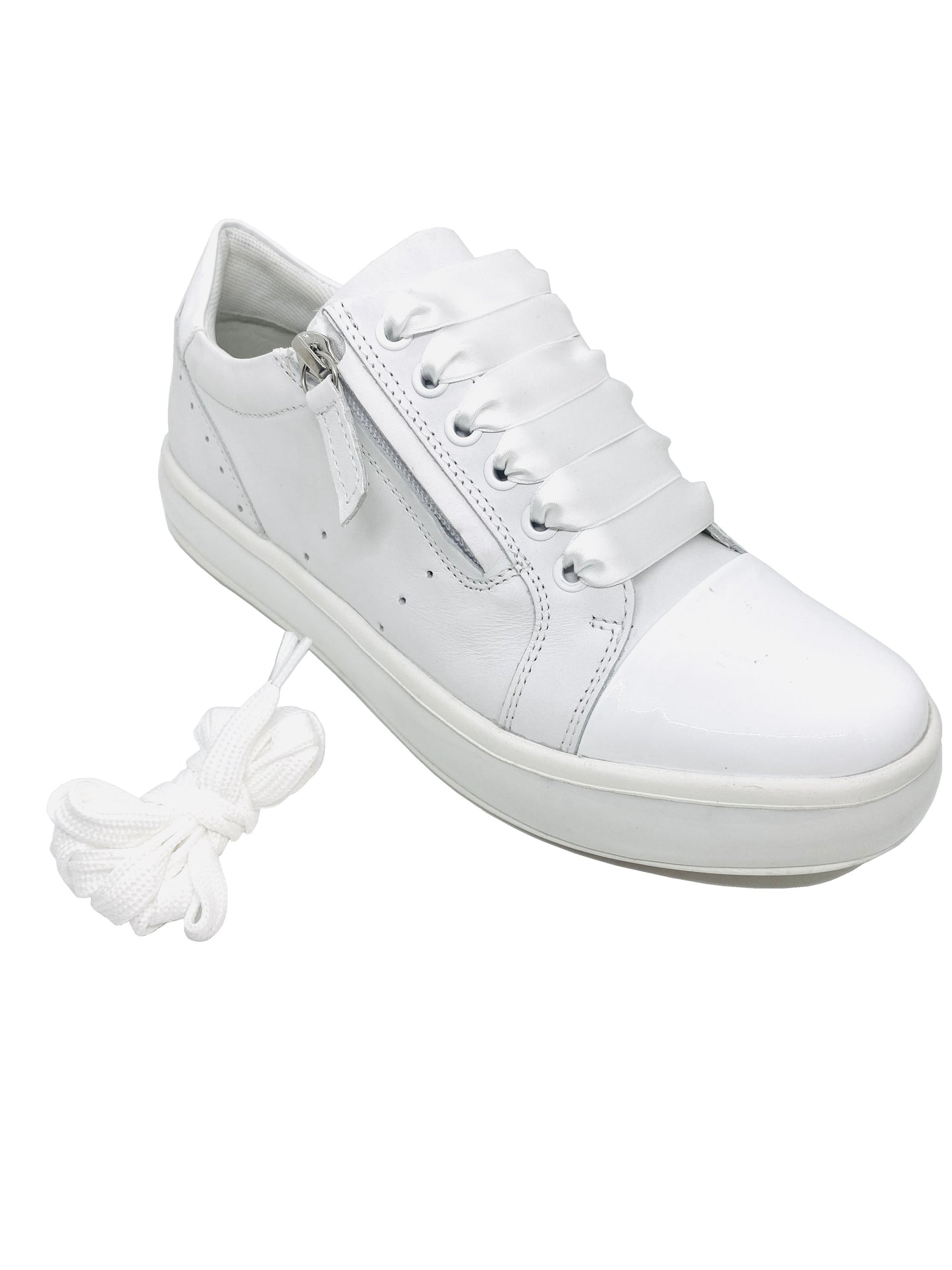 Geox Leelu Ladies Lace Up Sneaker