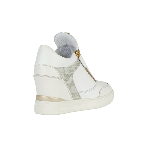 Geox Maurica Ladies Zip Side Wedge Sneaker