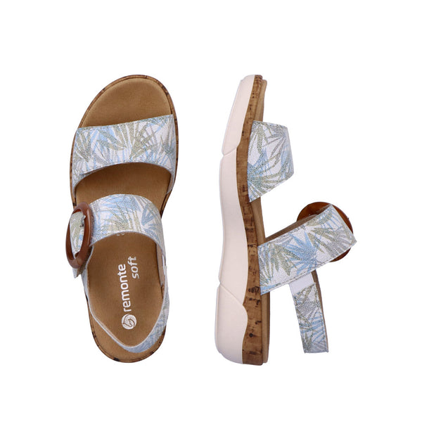 Remonte Ladies Buckle Trim Adjustable Sandal