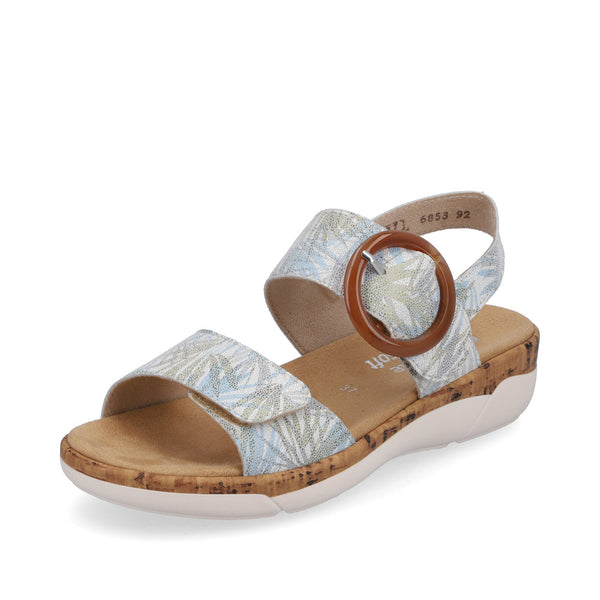 Remonte Ladies Buckle Trim Adjustable Sandal