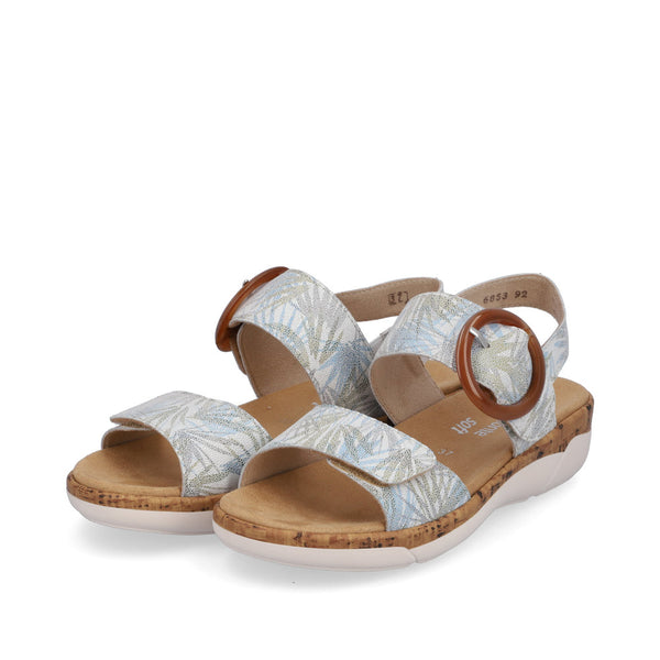 Remonte Ladies Buckle Trim Adjustable Sandal