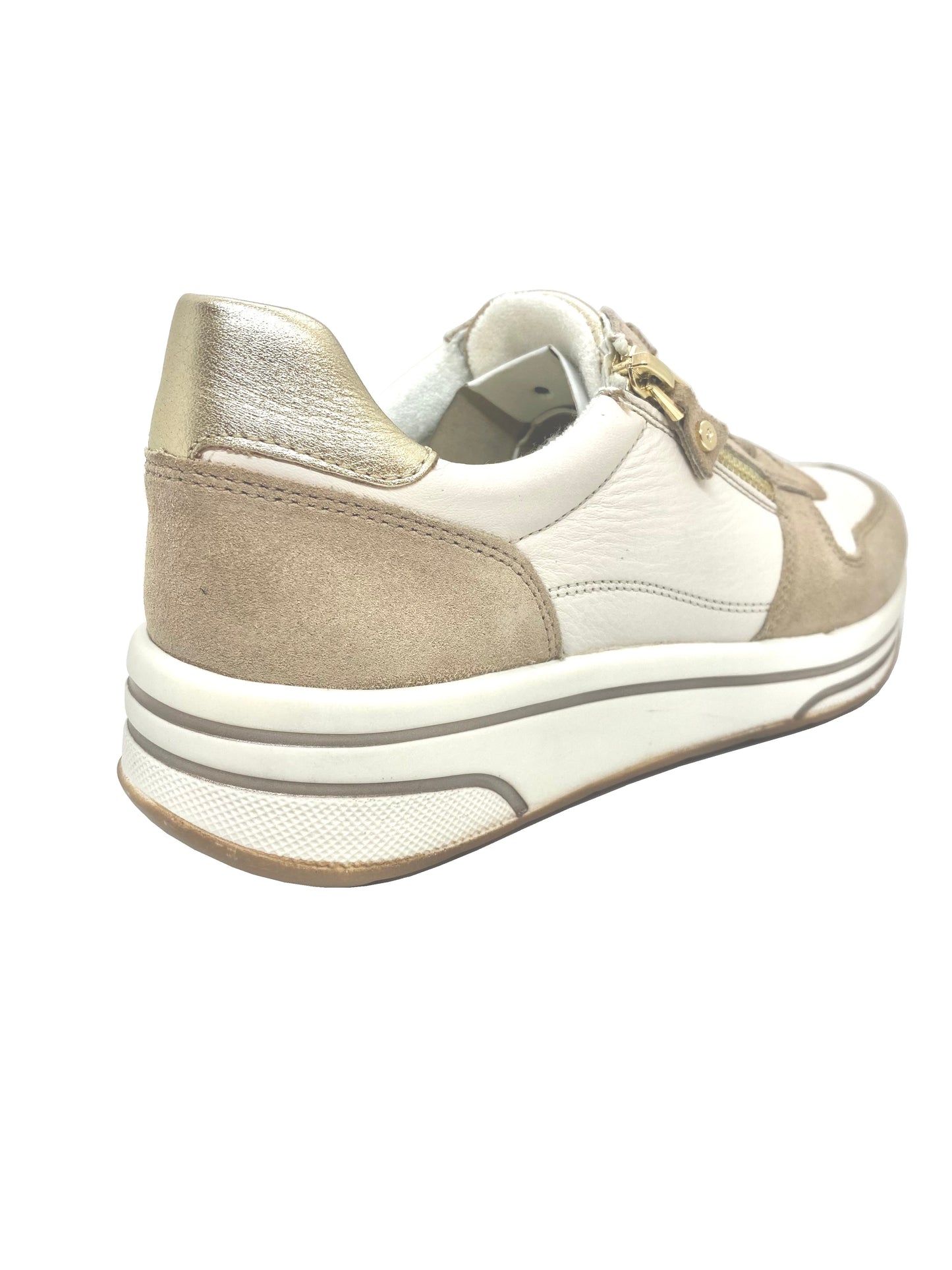 Ara Sapporo Ladies Zip Sided Sneaker