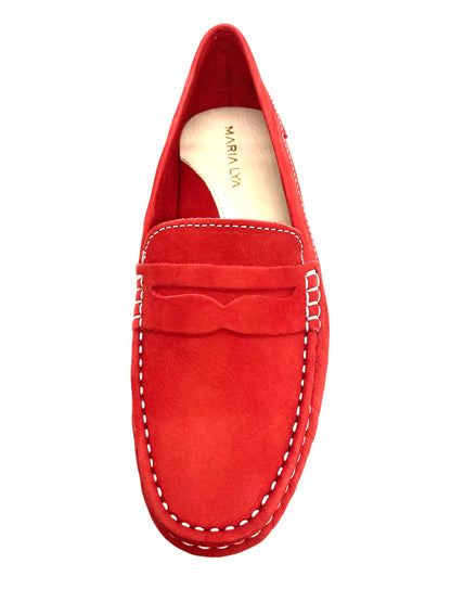 Maria Lya Willow Ladies Nubuck Loafer