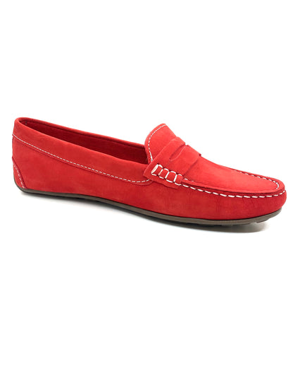 Maria Lya Willow Ladies Nubuck Loafer