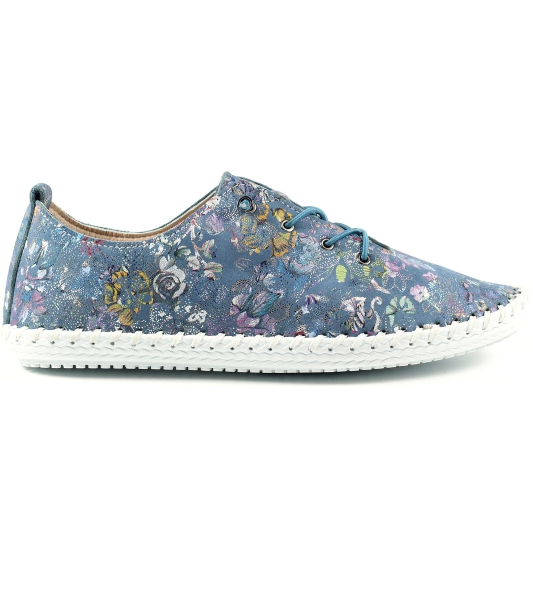 Lunar Exbury Ladies Floral Print soft Casual Shoe – Hobson Shoes