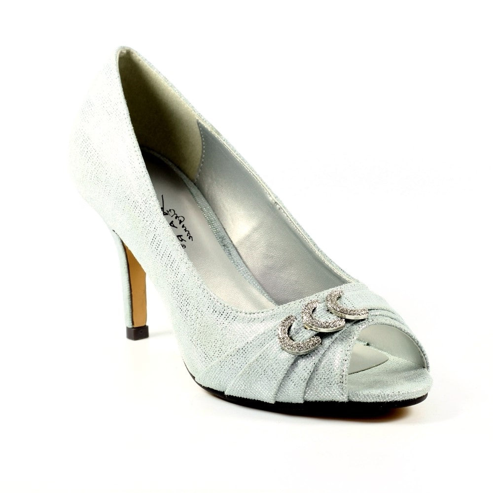 Lunar Lyla Ladies Peep Toe Court Shoe