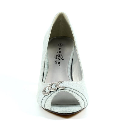 Lunar Lyla Ladies Peep Toe Court Shoe