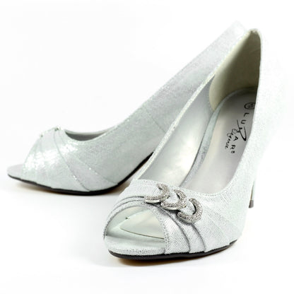 Lunar Lyla Ladies Peep Toe Court Shoe