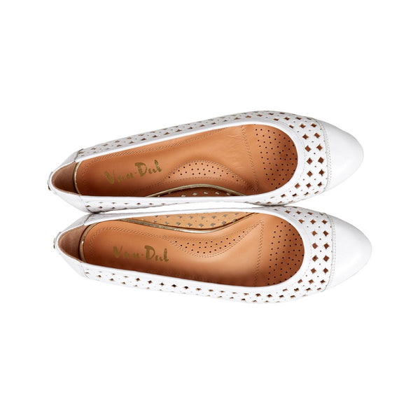 Van Dal Mason Ladies Laser Cut Leather Pump