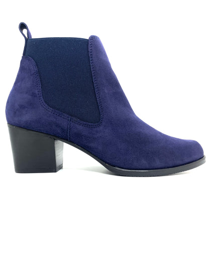 Chelsea Boot Block High Heel Ankle Boot