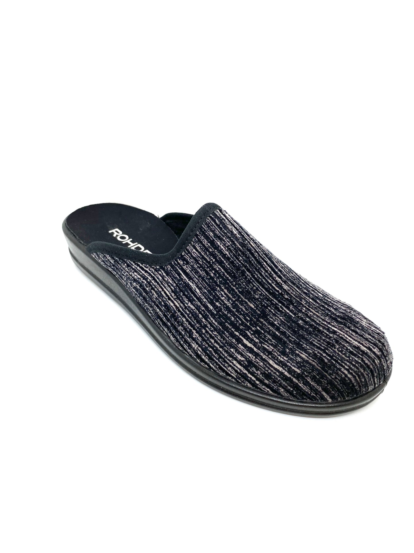 Rohde Men's Backless Slipper Graphite Grey