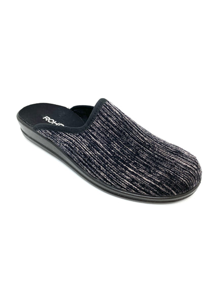 Rohde Men's Backless Slipper Graphite Grey