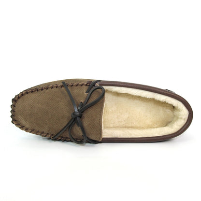 Goodyear Landry Men's Suede Moccasin Slipper