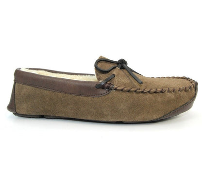 Goodyear Landry Men's Suede Moccasin Slipper